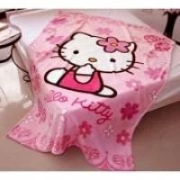 Лот: 6250229. Фото: 1. Плед Hello Kitty. Пледы, покрывала