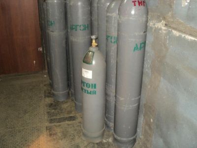 Лот: 315105. Фото: 1. Баллон аргон 25литров. Баллоны, газ в баллонах