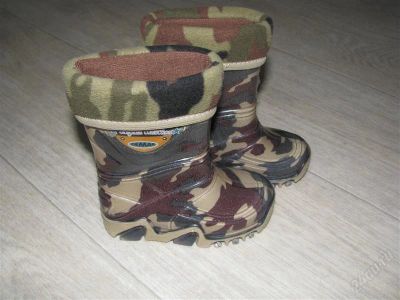 Лот: 2691673. Фото: 1. Сапоги резиновые р-р21 (стелька... Сапоги