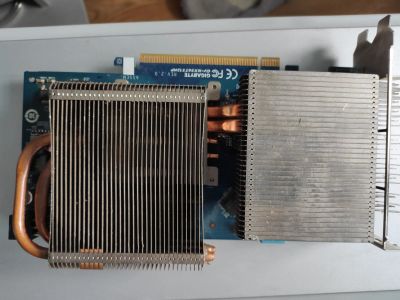 Лот: 16146339. Фото: 1. Gigabyte GeForce 9600 GT (GVNX96T512HP... Видеокарты