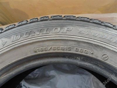Лот: 2763658. Фото: 1. Dunlop 185/65 R15 б/у (Продажа... Шины