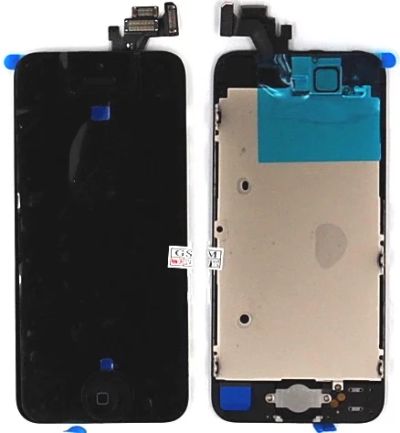 Лот: 5591085. Фото: 1. Дисплей iPhone 5 + тачскрин черный... Дисплеи, дисплейные модули, тачскрины