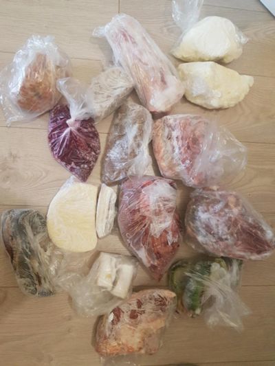 Лот: 11759210. Фото: 1. Все содержимое морозилки. Мясо, птица, яйцо