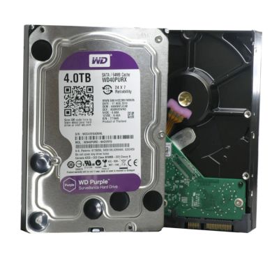 Лот: 20176938. Фото: 1. Жёсткий диск WD purple 4tb. Жёсткие диски (HDD)