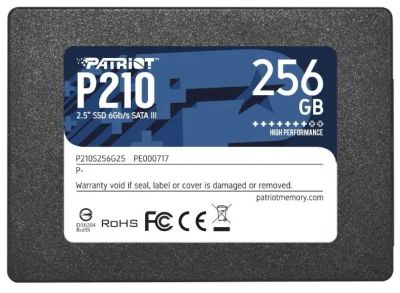 Лот: 24947211. Фото: 1. SSD-накопитель 256Гб Patriot P210... SSD-накопители