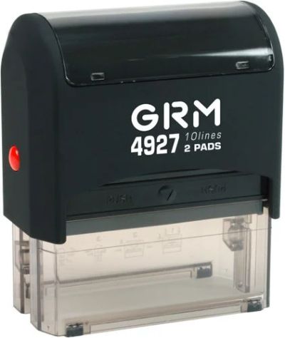 Лот: 13989614. Фото: 1. GRM 4927 2 Pads (60 x 40 мм) -... Печати, штампы, оснастки
