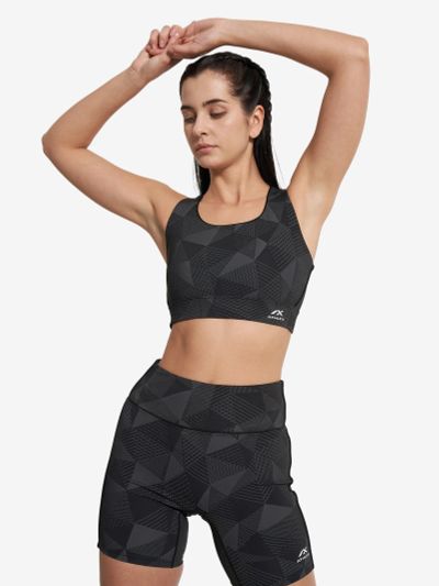 Лот: 25543208. Фото: 1. Топ бра спортивный Athlex, Черный. Другое (спортивная одежда)