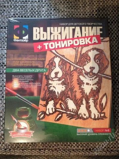 Лот: 1940739. Фото: 1. набор выжигание!!!. Развивающие