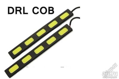 Лот: 9612609. Фото: 1. Дневные ходовые огни #4 COB... Детали тюнинга
