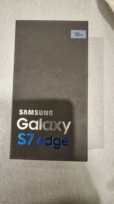 Лот: 19852911. Фото: 1. Samsung Galaxy S7 Edge Дымчатый... Смартфоны