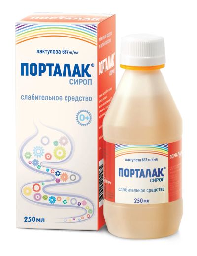 Лот: 23988006. Фото: 1. Порталак сироп 66,7% 250мл. Лекарства
