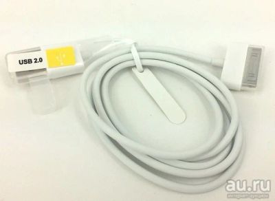 Лот: 9233752. Фото: 1. Дата-кабель Apple 30pin/iPhone... Дата-кабели, переходники