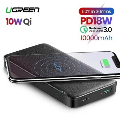 Лот: 15277658. Фото: 1. Внешний аккумулятор Ugreen 10... Внешние, портативные аккумуляторы для смартфонов (Power bank)