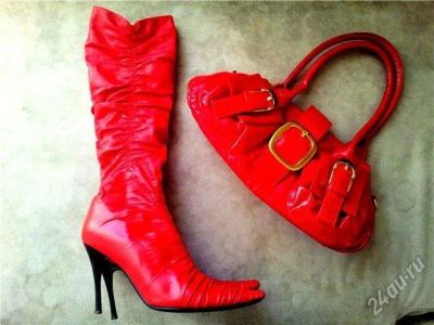 Лот: 3644164. Фото: 1. сумка и сапоги. Сапоги