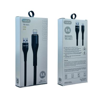Лот: 22144567. Фото: 1. Кабель YESPLUS Lightning YS-821... Дата-кабели, переходники