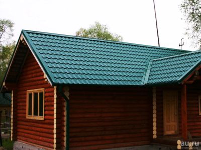 Лот: 16733078. Фото: 1. Металлочерепица цвета темно -... Кровельные материалы