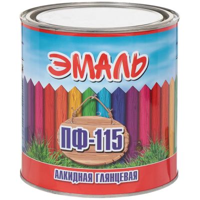 Лот: 24084130. Фото: 1. Эмаль Zabor, ПФ-115, алкидная... Краски, лаки, растворитель
