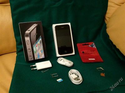 Лот: 1430371. Фото: 1. iPhone 4G 32Gb + GEVEY Pro. Смартфоны