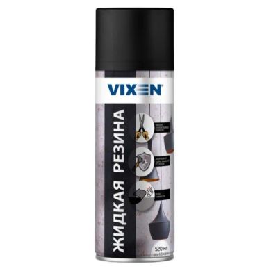 Лот: 25880480. Фото: 1. Резина жидкая VX90100 Черная 520мл. Всё для покраски