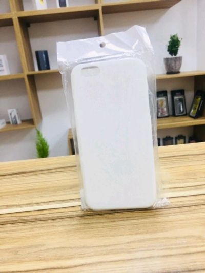 Лот: 11725557. Фото: 1. Силикон iPhone 6 UltrA Slim белый. Чехлы, бамперы
