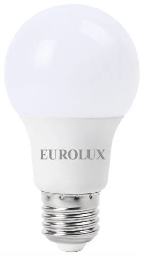 Лот: 24631380. Фото: 1. Светодиодная лампа Eurolux LL-E-A60-9W-230-4K-E27. Лампочки