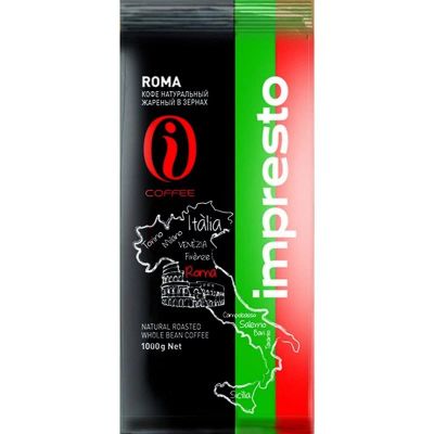Лот: 10171121. Фото: 1. Кофе Roma зерновой, производитель... Чай, кофе, какао