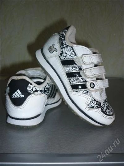 Лот: 1744399. Фото: 1. Кросовки adidas р.21-22 по стельки... Кеды, кроссовки