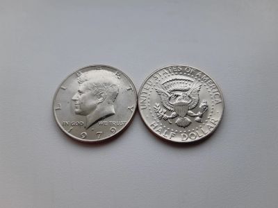 Лот: 17280677. Фото: 1. США , 50 центов 1979 г (Half dollar... Америка