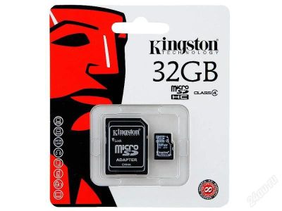 Лот: 1869537. Фото: 1. micro sd 32 гига. Карты памяти