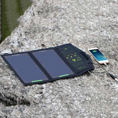 Лот: 10072901. Фото: 1. Мобильная солнечная панель раскладушка... Батарейки, аккумуляторы, элементы питания