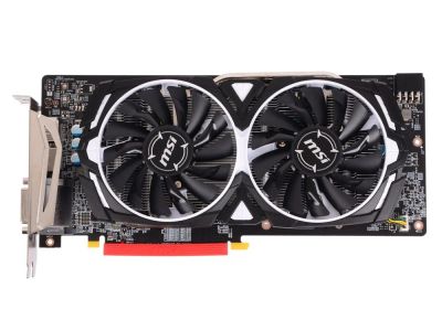 Лот: 11098439. Фото: 1. Видеокарта 4096Mb AMD Radeon RX... Видеокарты