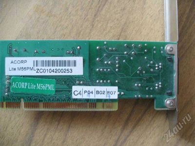 Лот: 363854. Фото: 1. Модем Acorp Lite M-56PML. Проводные модемы