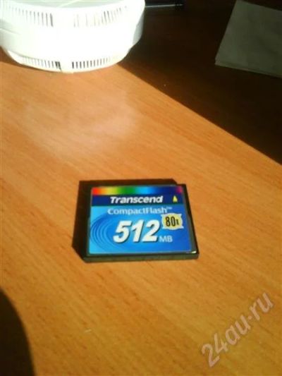 Лот: 302888. Фото: 1. CompactFlash CF карта 512 Mb 80x. USB-флеш карты