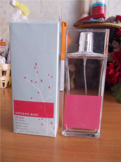 Лот: 8275818. Фото: 1. In Red Eau Fraiche от Armand Basi... Женская парфюмерия