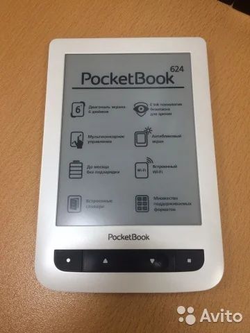 Лот: 7788001. Фото: 1. Электронная книга PocketBook Touch... Электронные книги