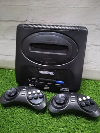 Лот: 16796640. Фото: 1. Игровая приставка Retro Genesis... Игровые приставки, консоли
