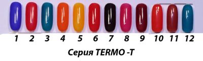 Лот: 6524209. Фото: 1. Термо цвета новинки. Лак для ногтей