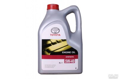 Лот: 16692363. Фото: 1. Моторное масло Toyota 5w40 Synthetic... Масла, жидкости
