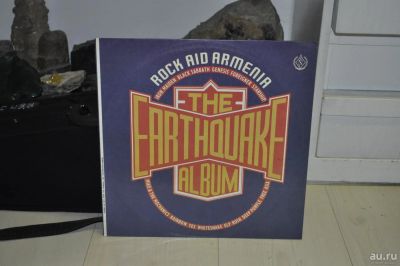 Лот: 8797080. Фото: 1. винил Rock Aid Armenia-The Eathquake... Аудиозаписи
