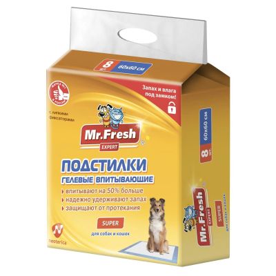 Лот: 15055172. Фото: 1. Подстилки (Мистер Фреш) для собак... Миски, лотки, наполнители