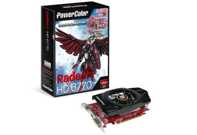 Лот: 3229329. Фото: 1. Видеокарта PowerColor HD 6770... Видеокарты