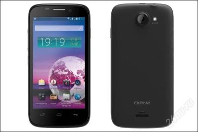 Лот: 2675232. Фото: 1. Телефон Explay Vision, серый -... Смартфоны