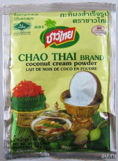 Лот: 8640218. Фото: 1. Chao Thai Coconut cream powder... Приправы, специи