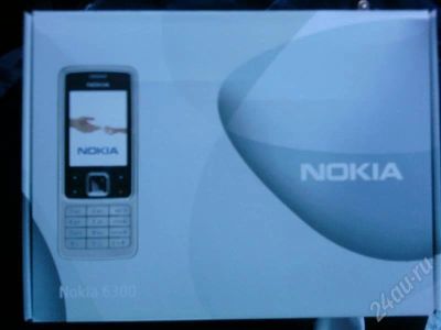 Лот: 702511. Фото: 1. Коробка NOKIA 6300. Другое (смартфоны, связь, навигация)