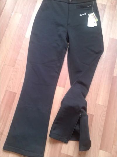 Лот: 7923133. Фото: 1. Черные теплые брюки НОвые размер... Брюки, шорты