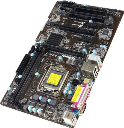 Лот: 6426420. Фото: 1. ASRock P75 Pro3 (OEM) LGA1155... Материнские платы