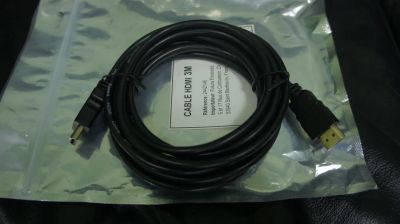 Лот: 19908585. Фото: 1. Кабель HDMI - HDMI (3 метра) -... Шлейфы, кабели, переходники