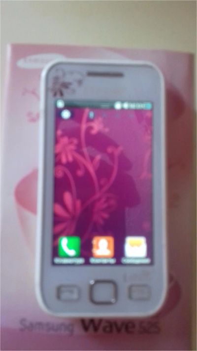 Лот: 6836986. Фото: 1. Samsung Wave 525 La Fleur. Смартфоны