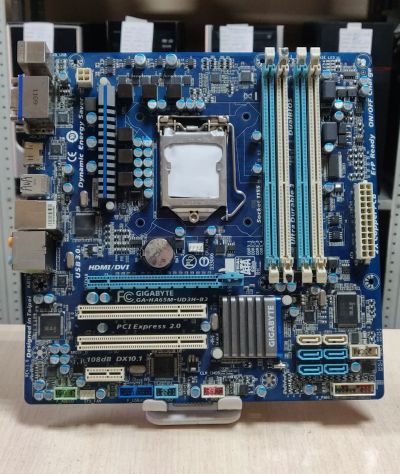 Лот: 20984920. Фото: 1. Мат. плата Gigabyte GA-HA65M-UD3H-B3... Материнские платы