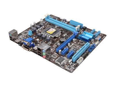 Лот: 21078311. Фото: 1. Материнская плата Asus P8H61-M... Материнские платы